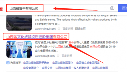 山西省文化旅游*资控股集团网站建设案例欣赏