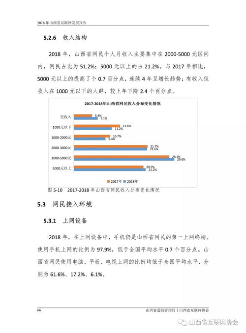 山西省互联网发展报告 2018 互联网用户发展篇